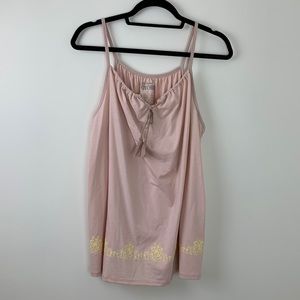 My neighbor Totoro organic cotton tank top pink size 2xl